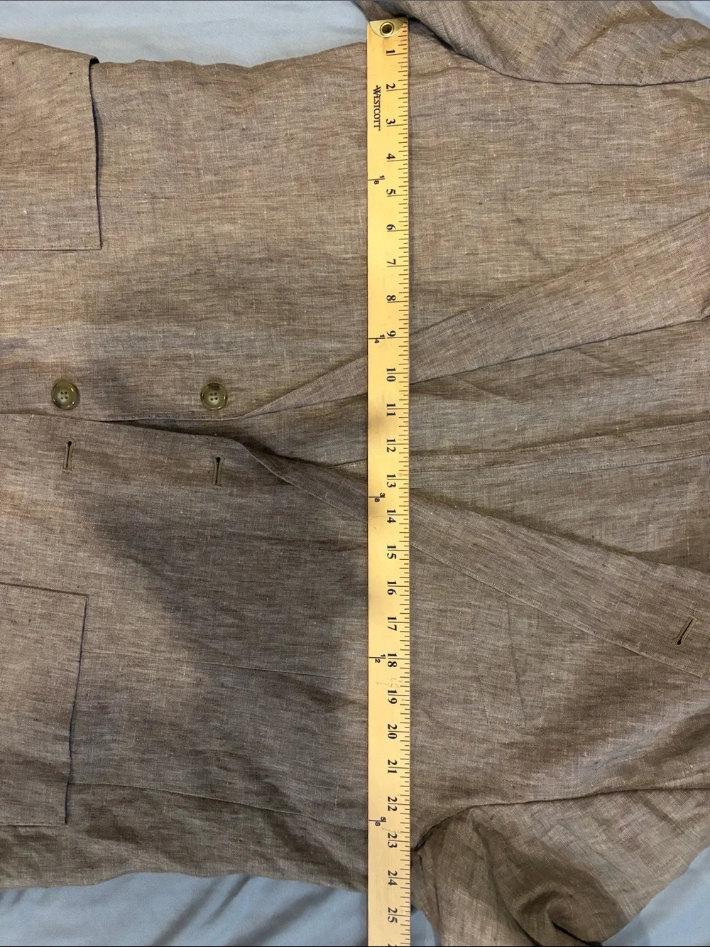 J. Crew Men's Ludlow Linen Tan Sport Coat slim fit